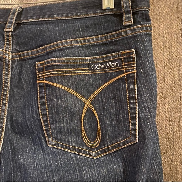 Calvin Klein Blue Jeans - Flare - size: 10 / length: 30 - Picture 2 of 4